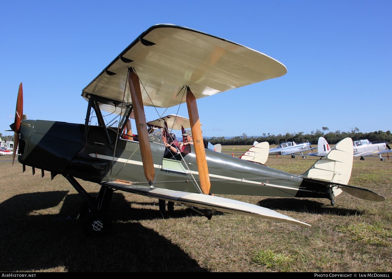 Aircraft Photo of VH-FAG / A17-316 | De Havilland D.H. 82A Tiger Moth | The immaculate David Crowe | AirHistory.net #153801