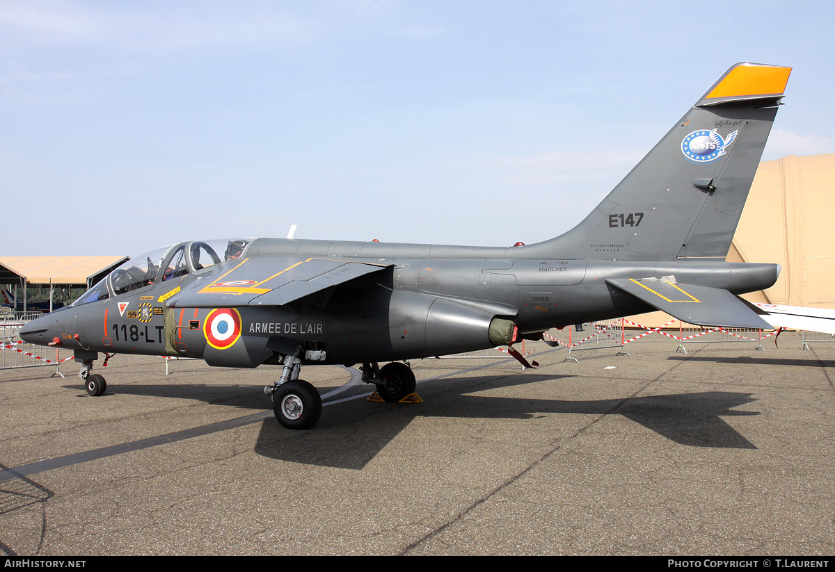 Aircraft Photo of E147 | Dassault-Dornier Alpha Jet E | France - Air Force | AirHistory.net #153816