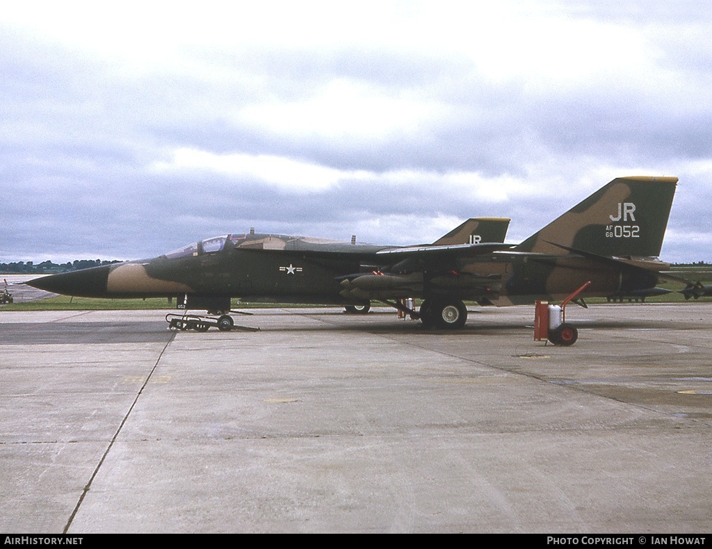Aircraft Photo of 68-0052 / AF68-052 | General Dynamics F-111E Aardvark | USA - Air Force | AirHistory.net #153833