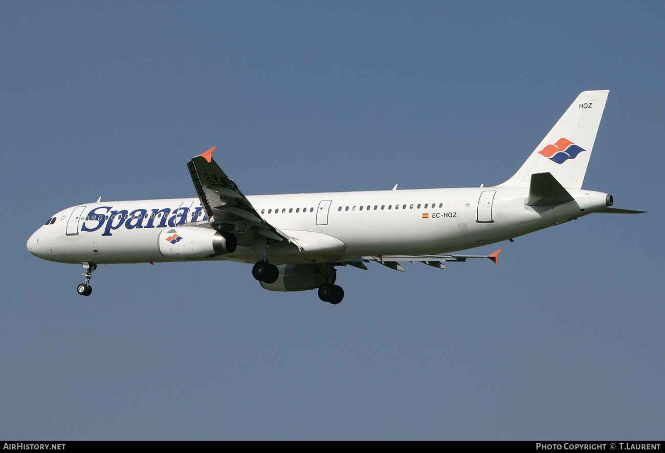 Aircraft Photo of EC-HQZ | Airbus A321-231 | Spanair | AirHistory.net #153838