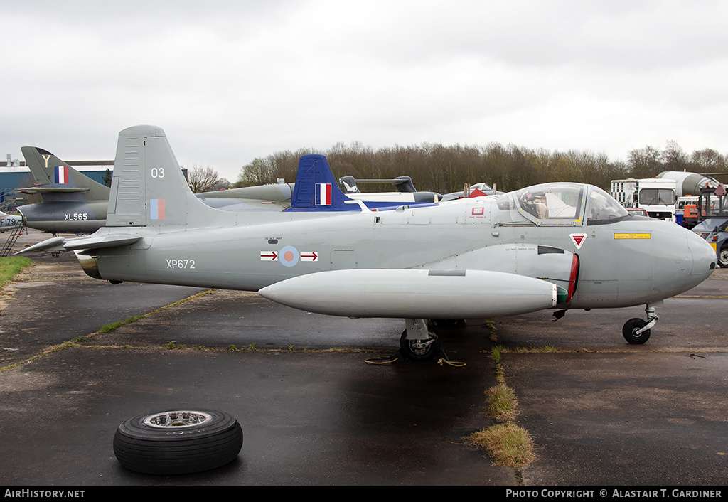 Aircraft Photo of XP672 | BAC 84 Jet Provost T4 | UK - Air Force | AirHistory.net #153846