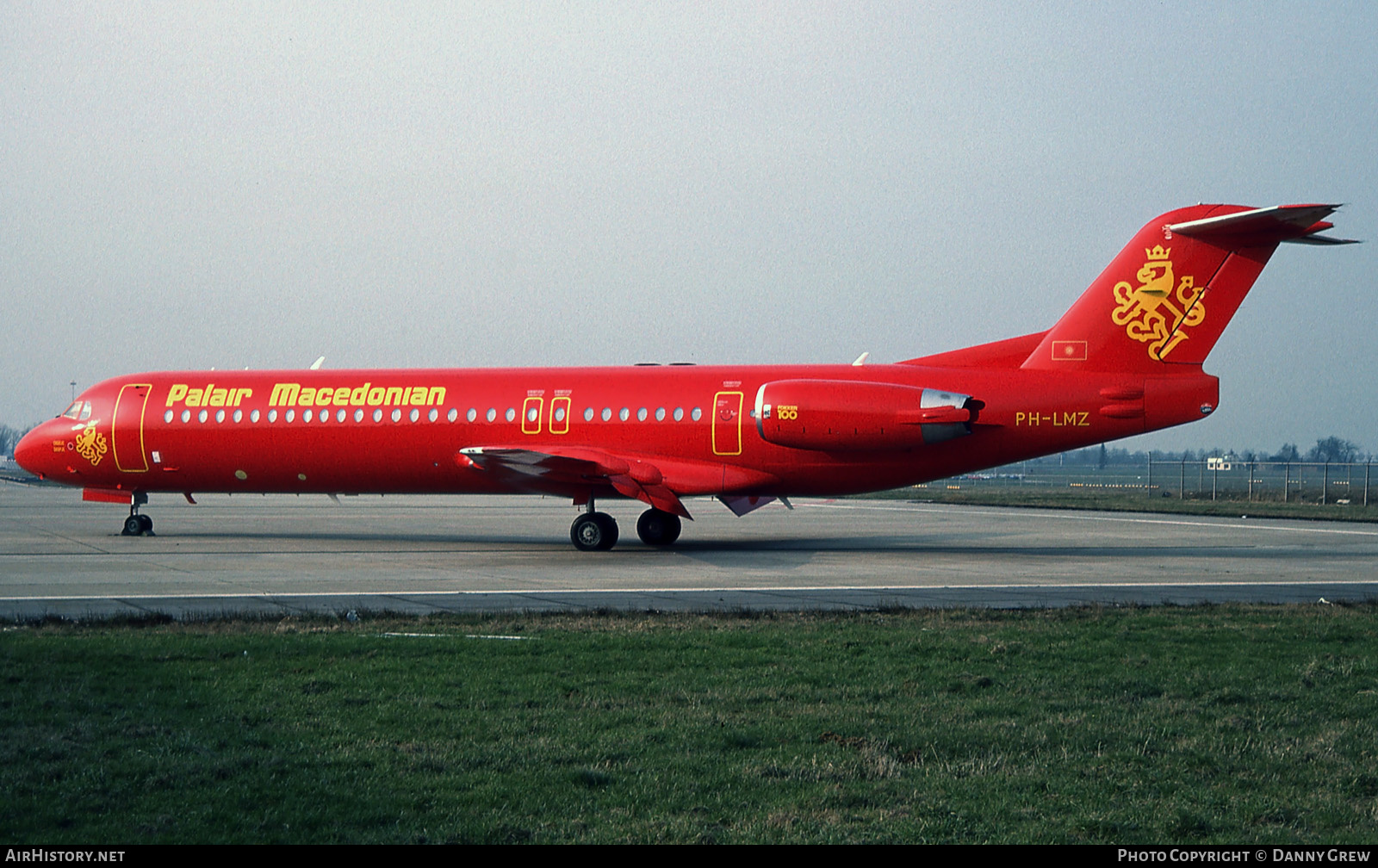 Aircraft Photo of PH-LMZ | Fokker 100 (F28-0100) | Palair Macedonian Airlines | AirHistory.net #153848