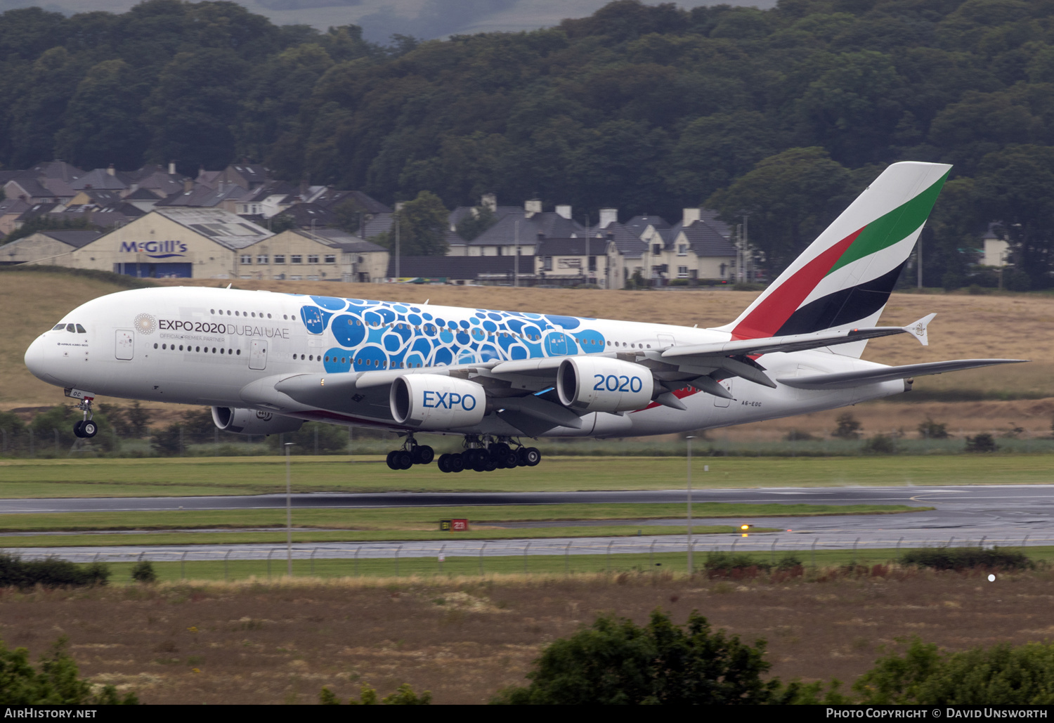 Aircraft Photo of A6-EOC | Airbus A380-861 | Emirates | AirHistory.net #153865