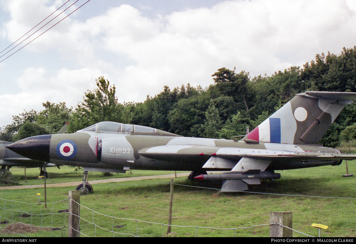 Aircraft Photo of XH892 | Gloster Javelin FAW9R | UK - Air Force | AirHistory.net #153886