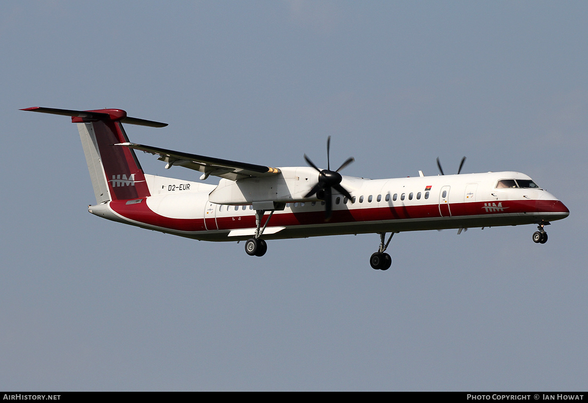 Aircraft Photo of D2-EUR | Bombardier DHC-8-402 Dash 8 | HM Airways - Heli Malongo | AirHistory.net #153893