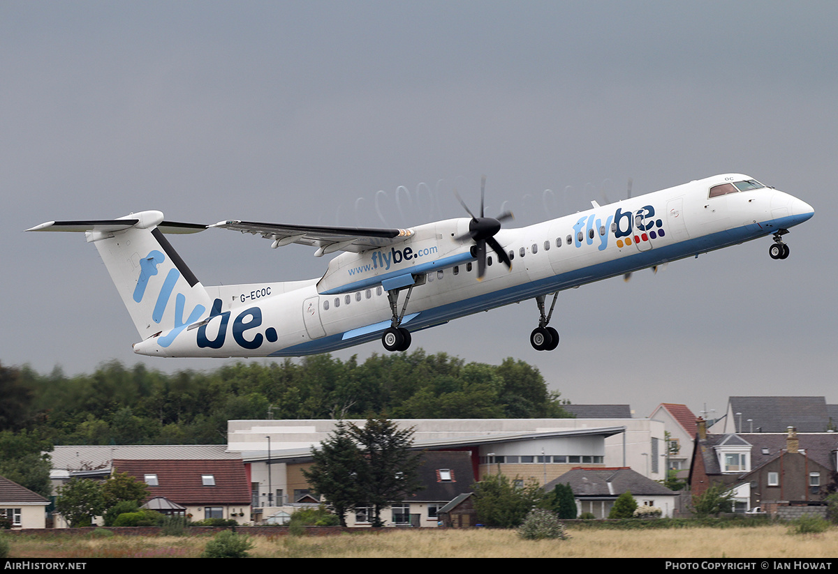 Aircraft Photo of G-ECOC | Bombardier DHC-8-402 Dash 8 | Flybe | AirHistory.net #153899