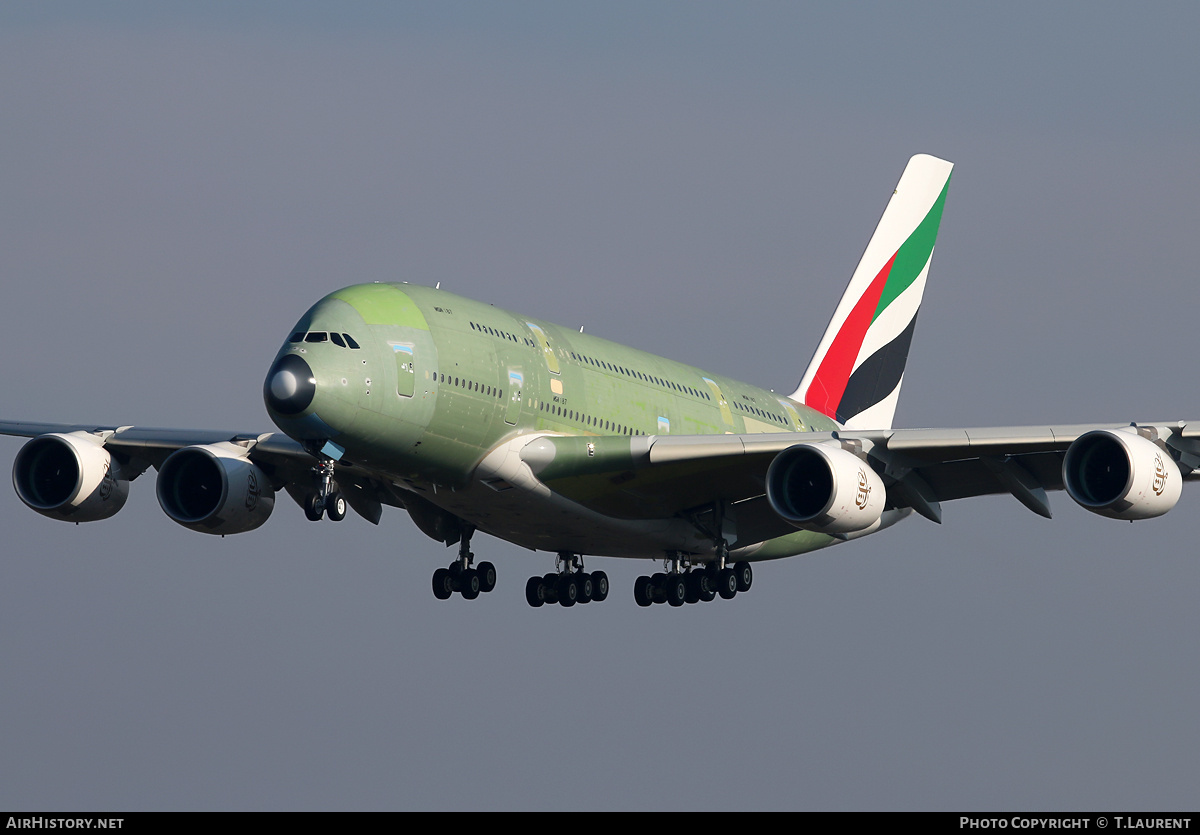 Aircraft Photo of F-WWAH | Airbus A380-861 | Emirates | AirHistory.net #153918