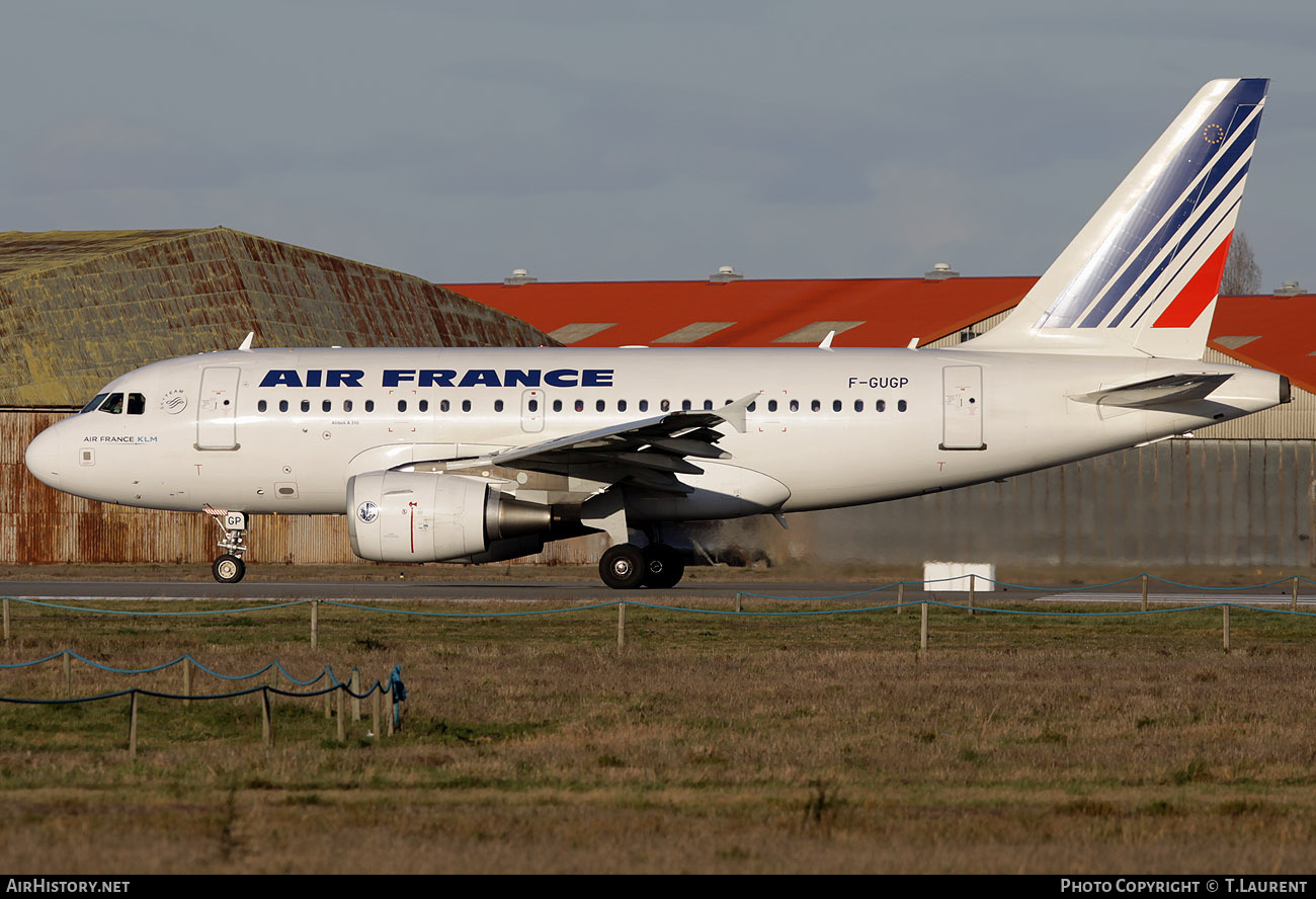 Aircraft Photo of F-GUGP | Airbus A318-111 | Air France | AirHistory.net #153919
