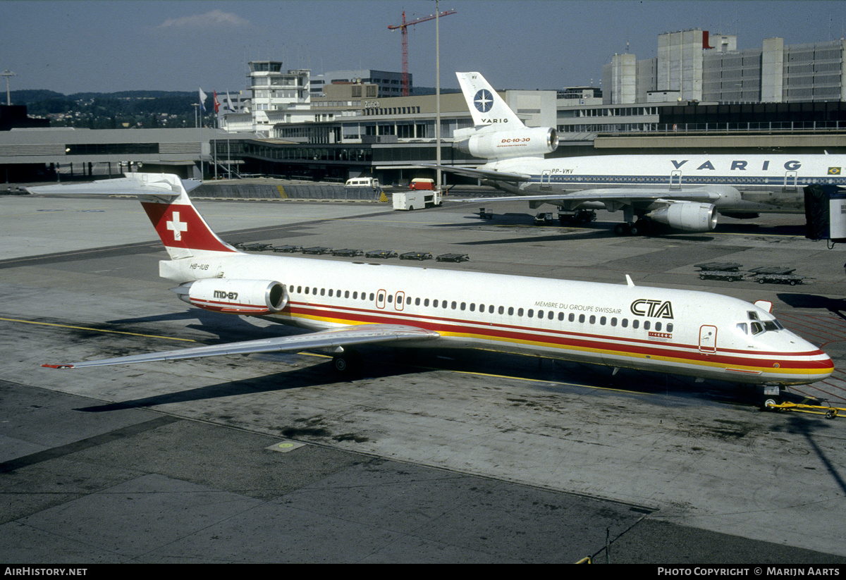 Aircraft Photo of HB-IUB | McDonnell Douglas MD-87 (DC-9-87) | CTA - Compagnie de Transport Aérien | AirHistory.net #153925