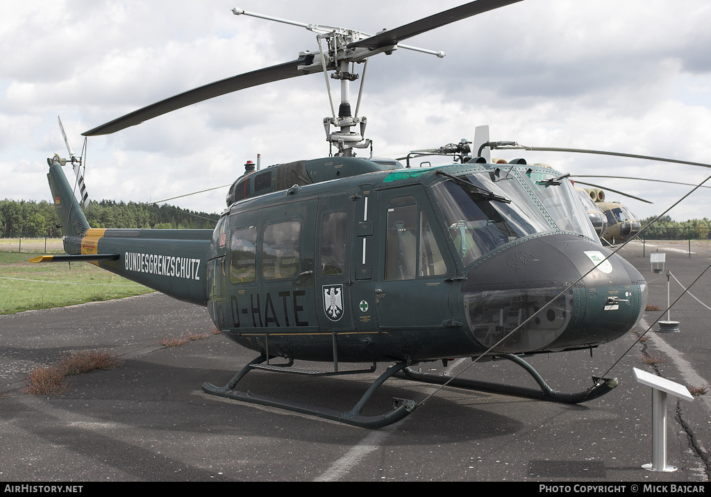 Aircraft Photo of D-HATE | Bell UH-1D Iroquois | Bundesgrenzschutz | AirHistory.net #153930