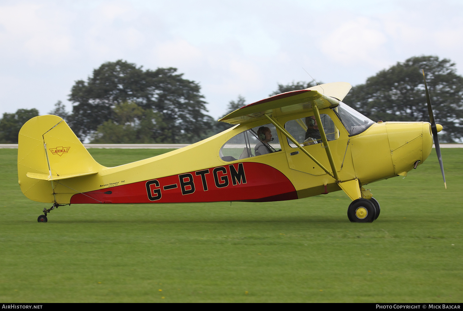 Aircraft Photo of G-BTGM | Aeronca 7AC Champion | AirHistory.net #153949