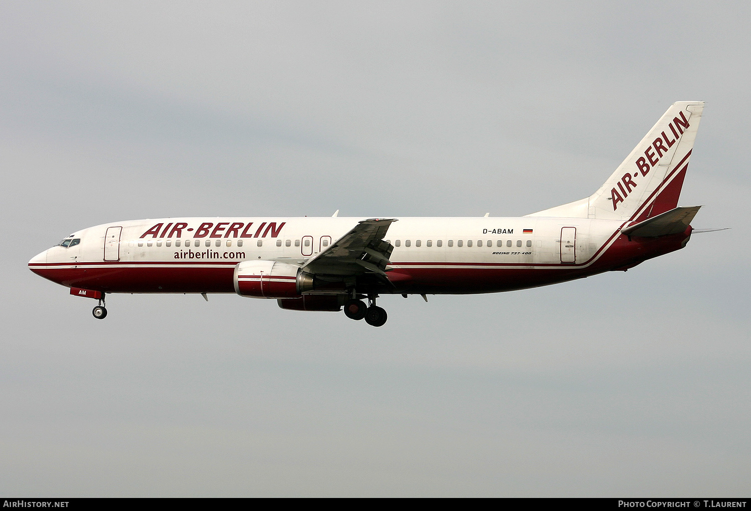 Aircraft Photo of D-ABAM | Boeing 737-46J | Air Berlin | AirHistory.net #153966