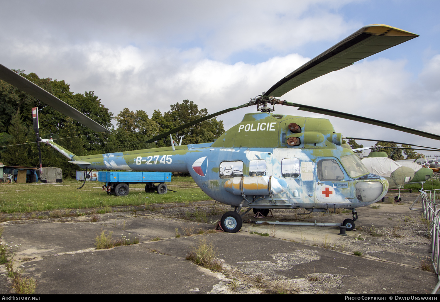 Aircraft Photo of B-2745 | Mil Mi-2 | Czechoslovakia - Police | AirHistory.net #153990