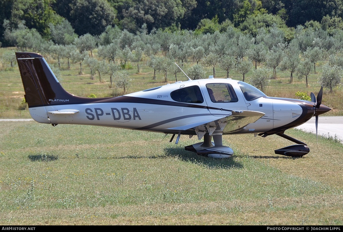 Aircraft Photo of SP-DBA | Cirrus SR-22T G5-GTS Platinum | AirHistory.net #153997