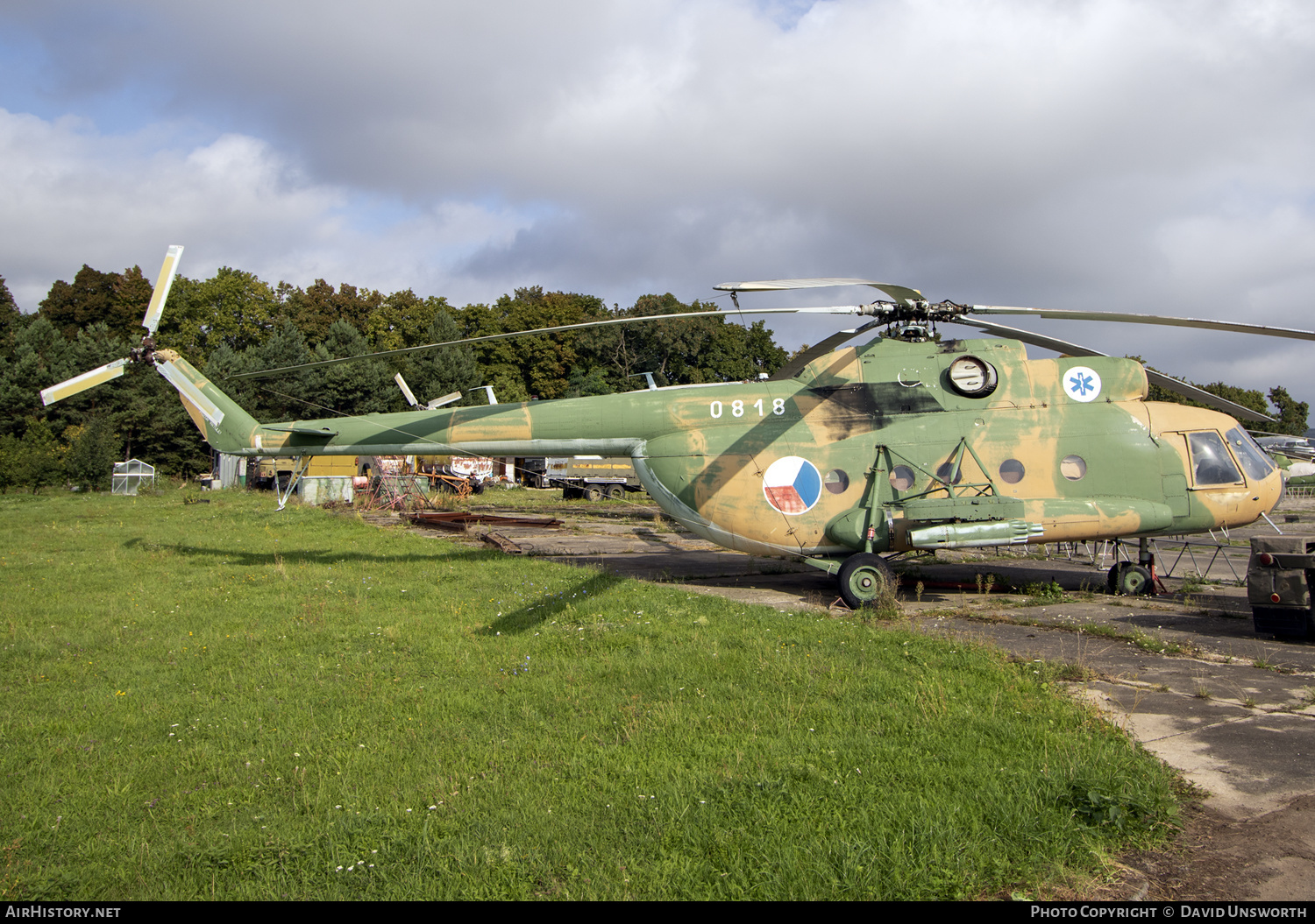 Aircraft Photo of 0818 | Mil Mi-8T | Czechoslovakia - Air Force | AirHistory.net #154001