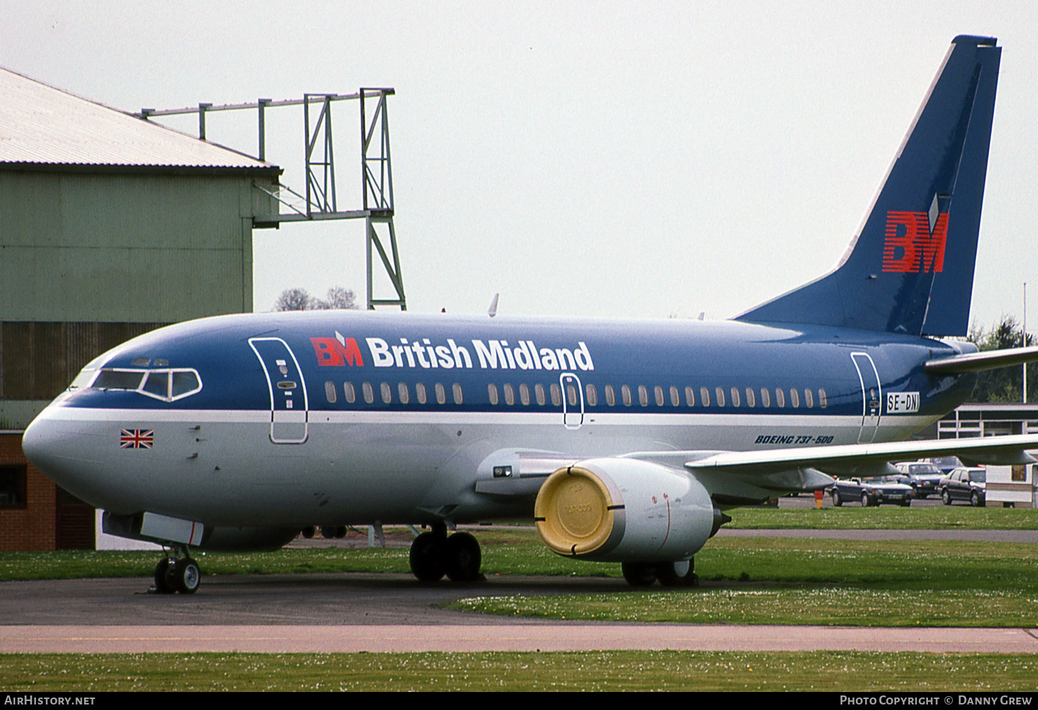 Aircraft Photo of SE-DNI | Boeing 737-59D | British Midland Airways - BMA | AirHistory.net #154003