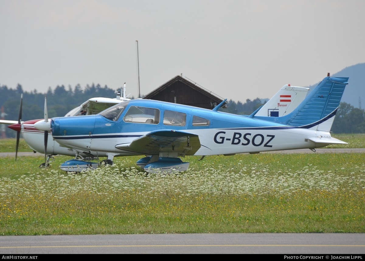 Aircraft Photo of G-BSOZ | Piper PA-28-161 Cherokee Warrior II | AirHistory.net #154007