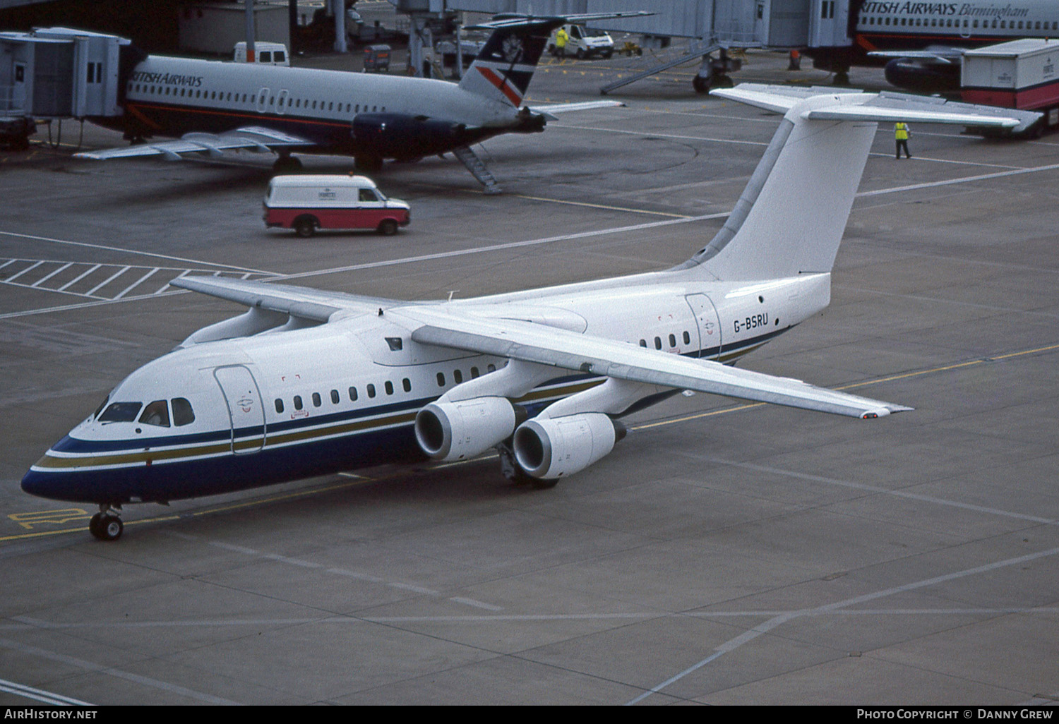 Aircraft Photo of G-BSRU | British Aerospace BAe-146-200A | AirHistory.net #154011