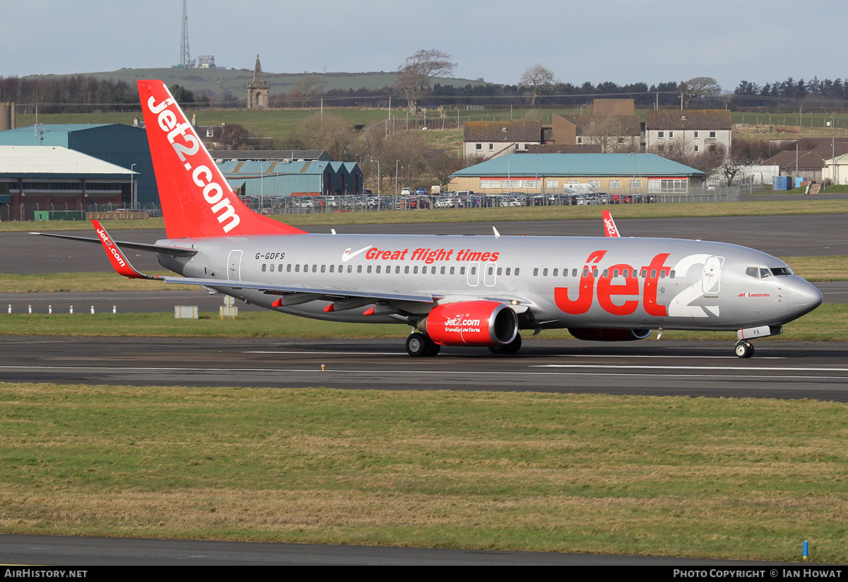 Aircraft Photo of G-GDFS | Boeing 737-86N | Jet2 | AirHistory.net #154012