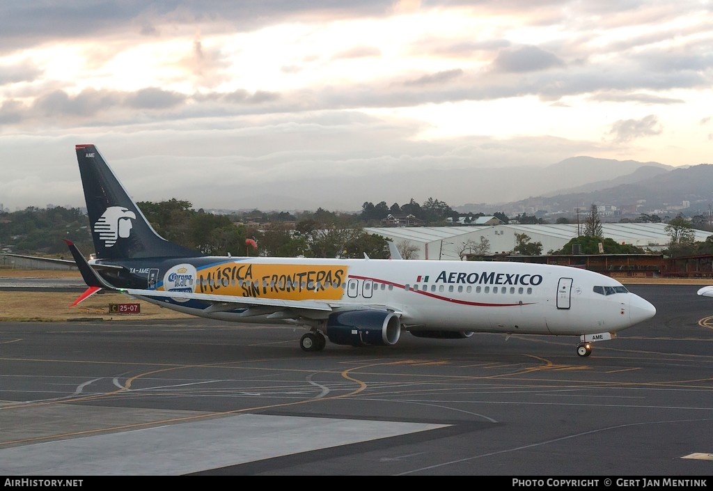 Aircraft Photo of XA-AME | Boeing 737-852 | AeroMéxico | AirHistory.net #154034