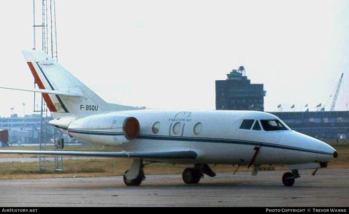 Aircraft Photo of F-BSQU | Dassault Falcon 10 | AirHistory.net #154062