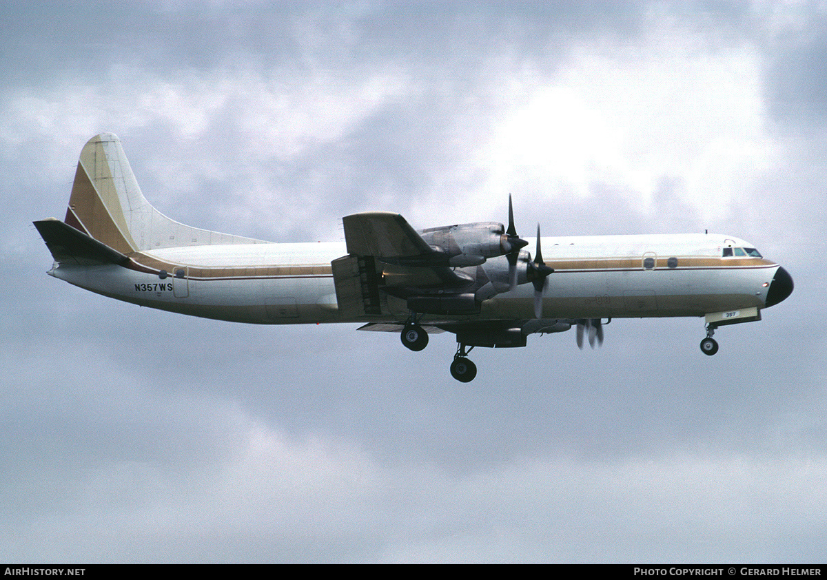 Aircraft Photo of N357WS | Lockheed L-188C(F) Electra | AirHistory.net #154071