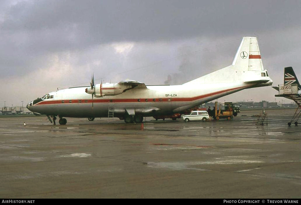 Aircraft Photo of SP-LZA | Antonov An-12BP | LOT Polish Airlines - Polskie Linie Lotnicze | AirHistory.net #154074