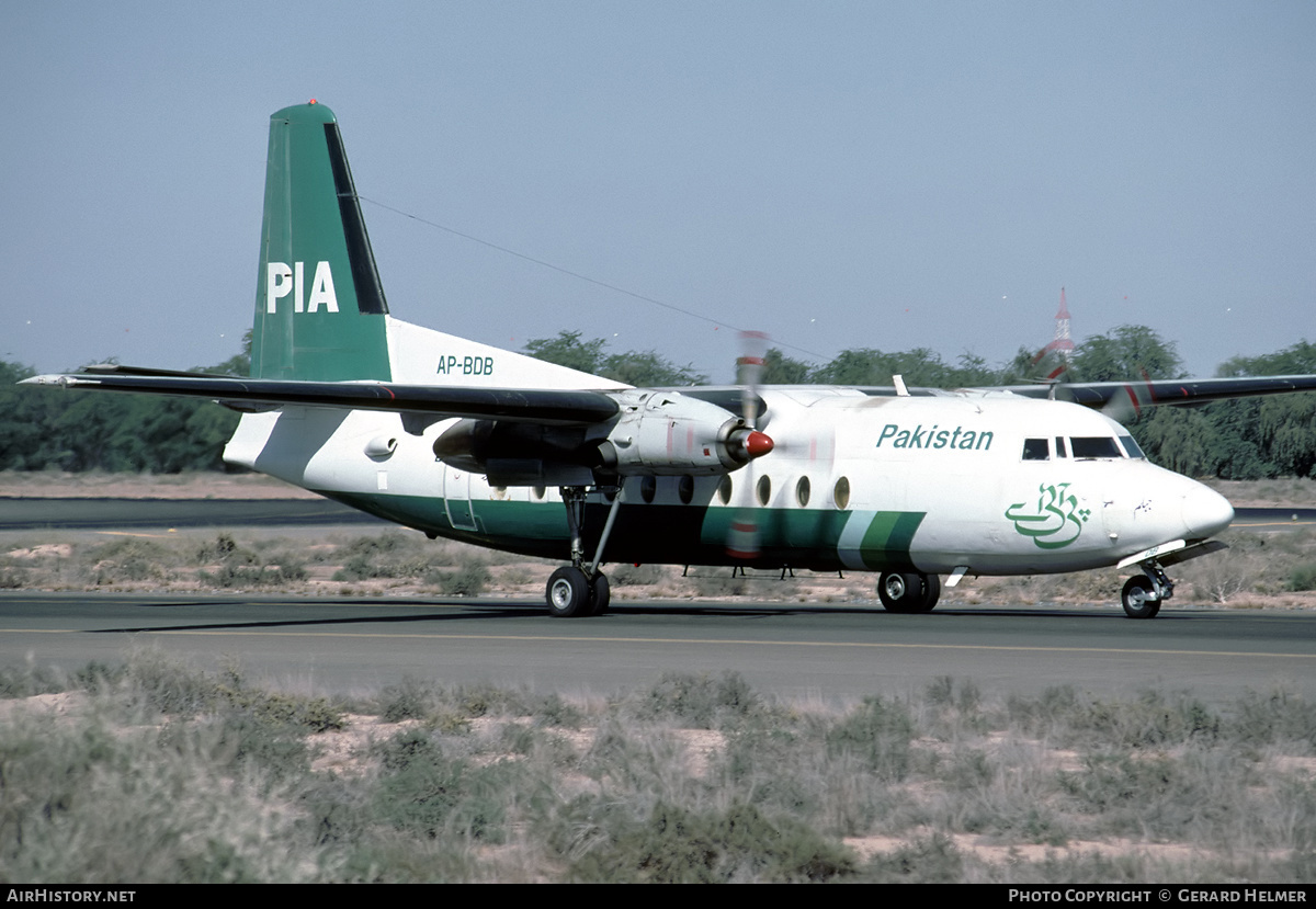 Aircraft Photo of AP-BDB | Fokker F27-200 Friendship | Pakistan International Airlines - PIA | AirHistory.net #154076