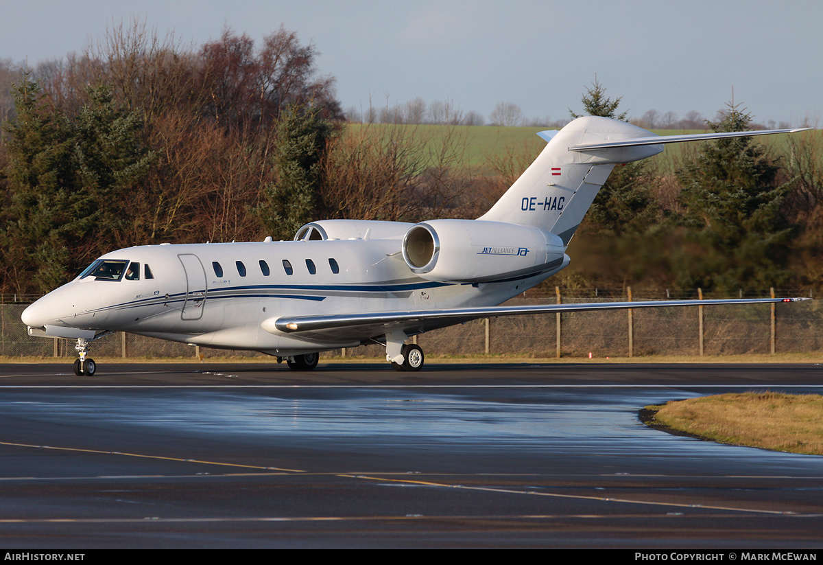 Aircraft Photo of OE-HAC | Cessna 750 Citation X | AirHistory.net #154084