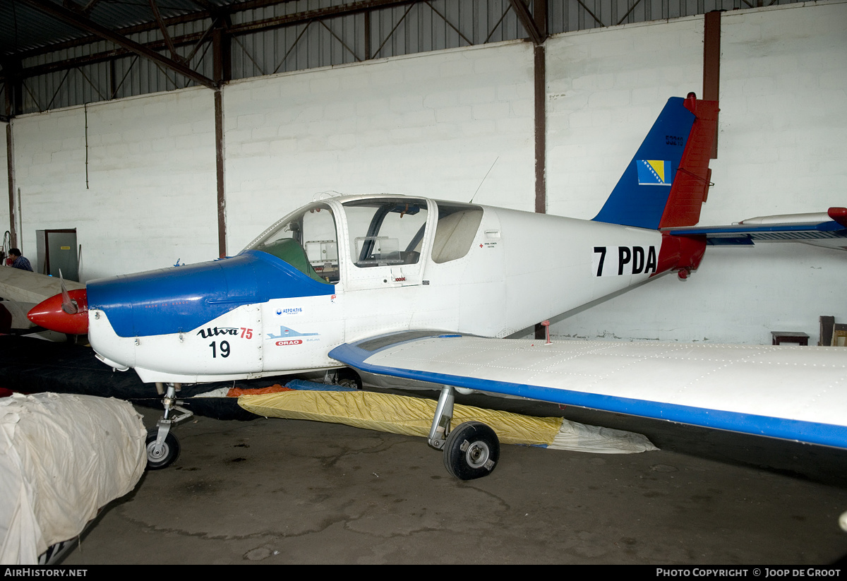 Aircraft Photo of E7-PDA / 7-PDA / 53219 | Utva UTVA-75 | AirHistory.net #154090