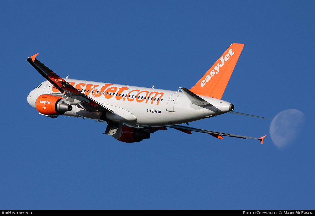 Aircraft Photo of G-EZAO | Airbus A319-111 | EasyJet | AirHistory.net #154103