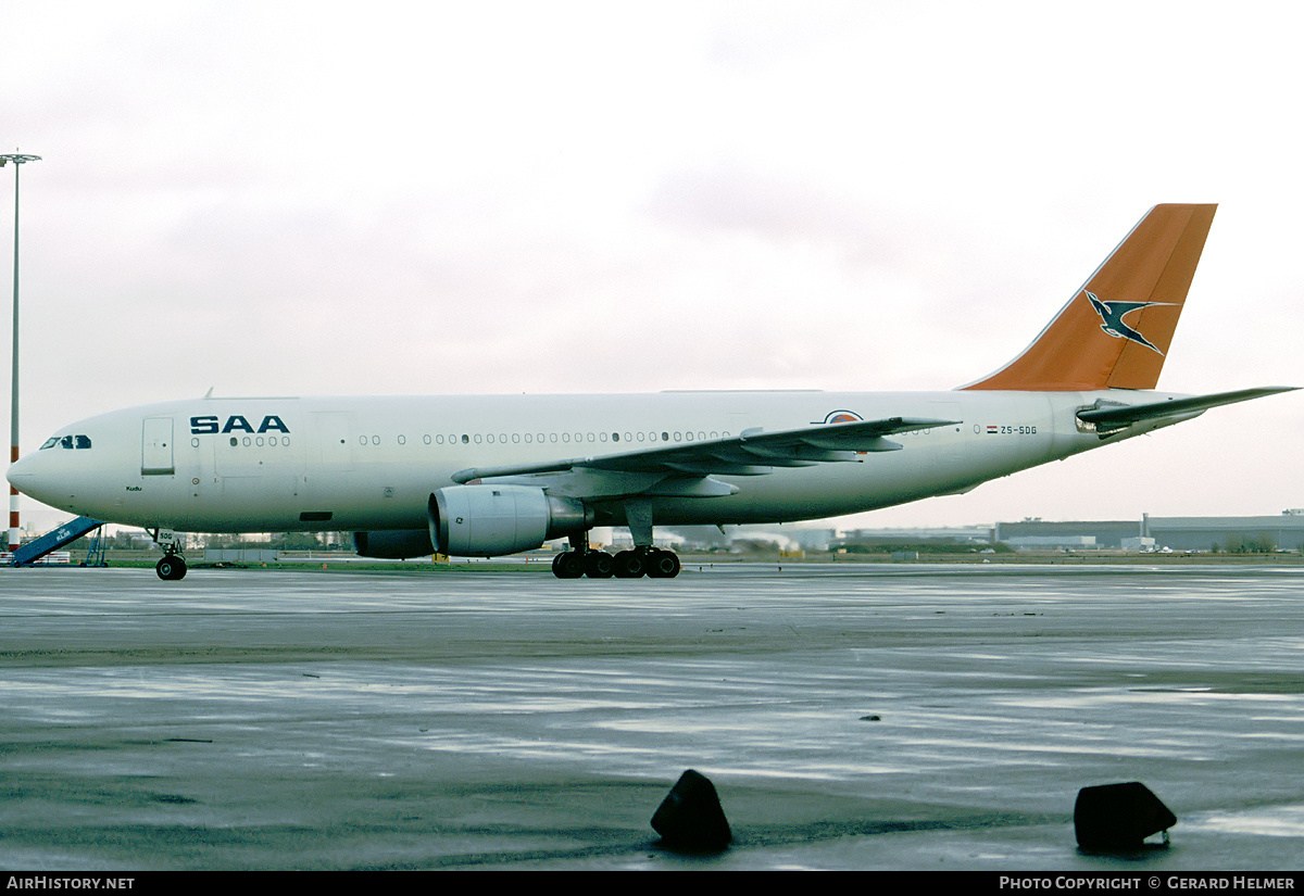 Aircraft Photo of ZS-SDG | Airbus A300C4-203 | South African Airways Cargo | AirHistory.net #154111