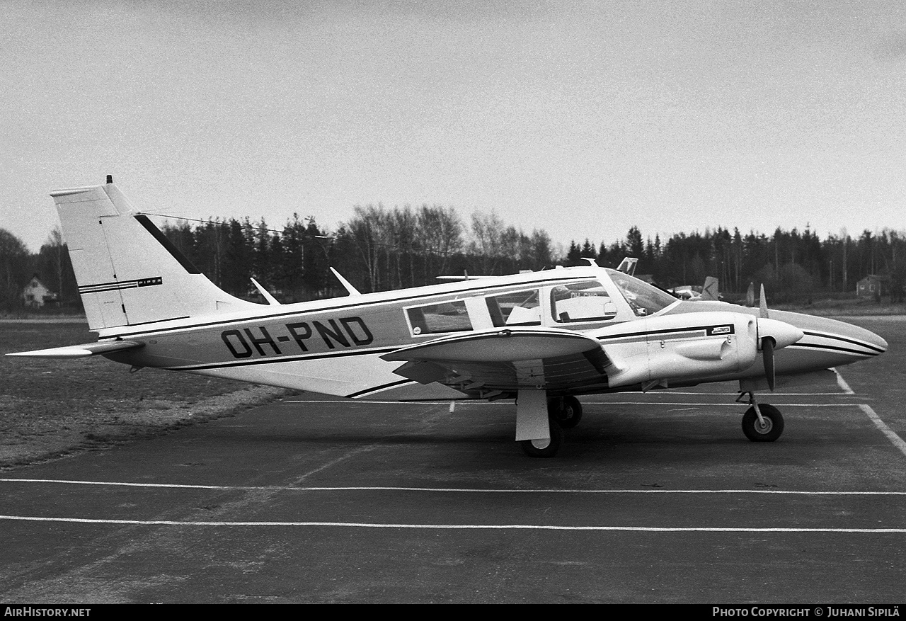 Aircraft Photo of OH-PND | Piper PA-34-200 Seneca | AirHistory.net #154143