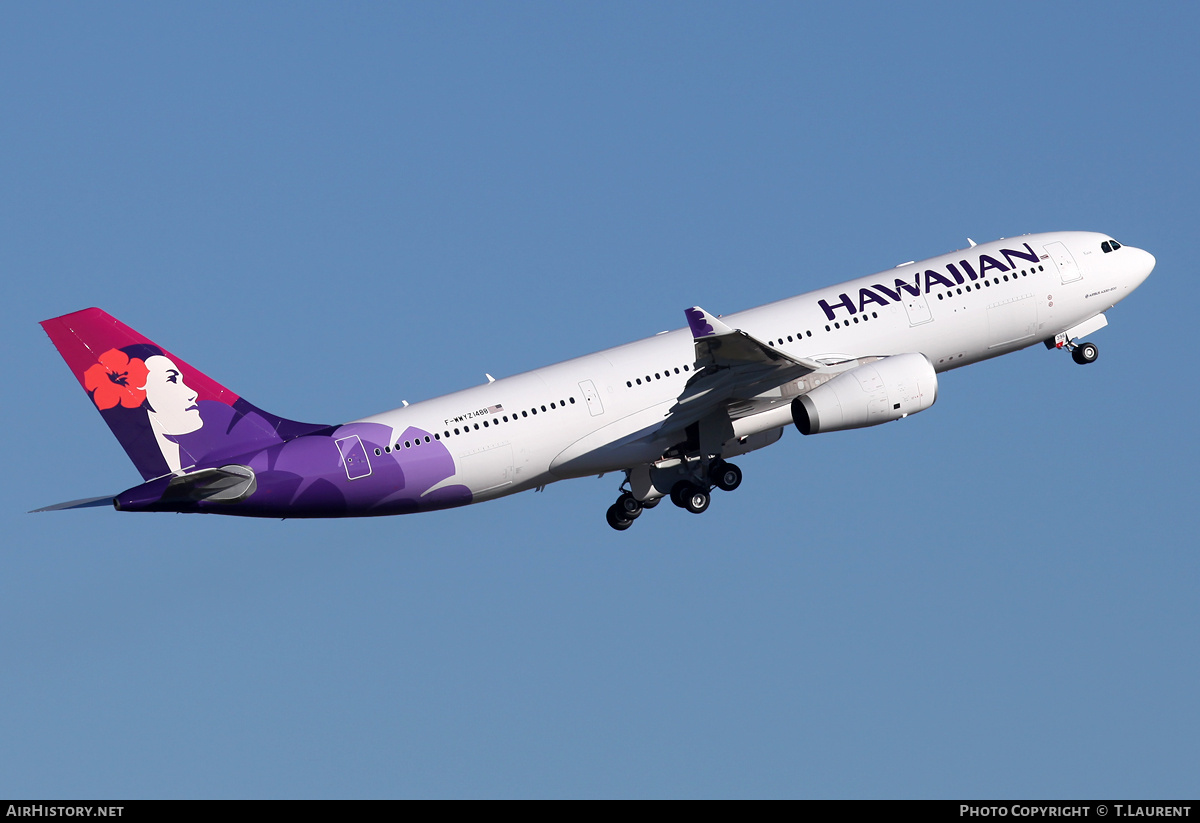 Aircraft Photo of F-WWYZ | Airbus A330-243 | Hawaiian Airlines | AirHistory.net #154161