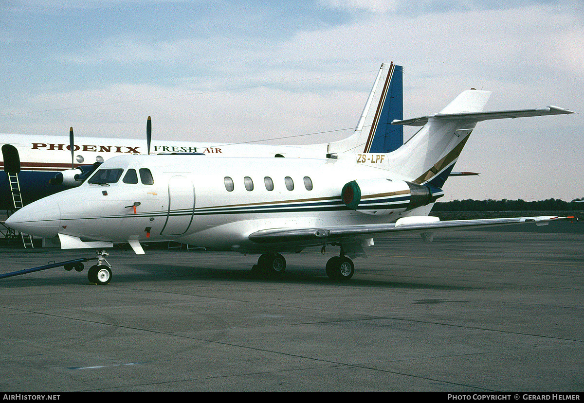 Aircraft Photo of ZS-LPF | Hawker Siddeley HS-125-400B | AirHistory.net #154163
