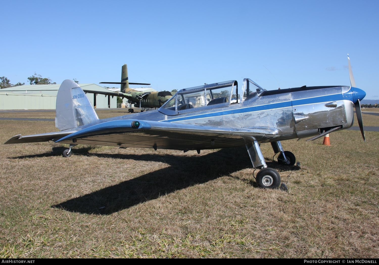 Aircraft Photo of VH-DBS | De Havilland DHC-1 Chipmunk Mk21 | AirHistory.net #154182