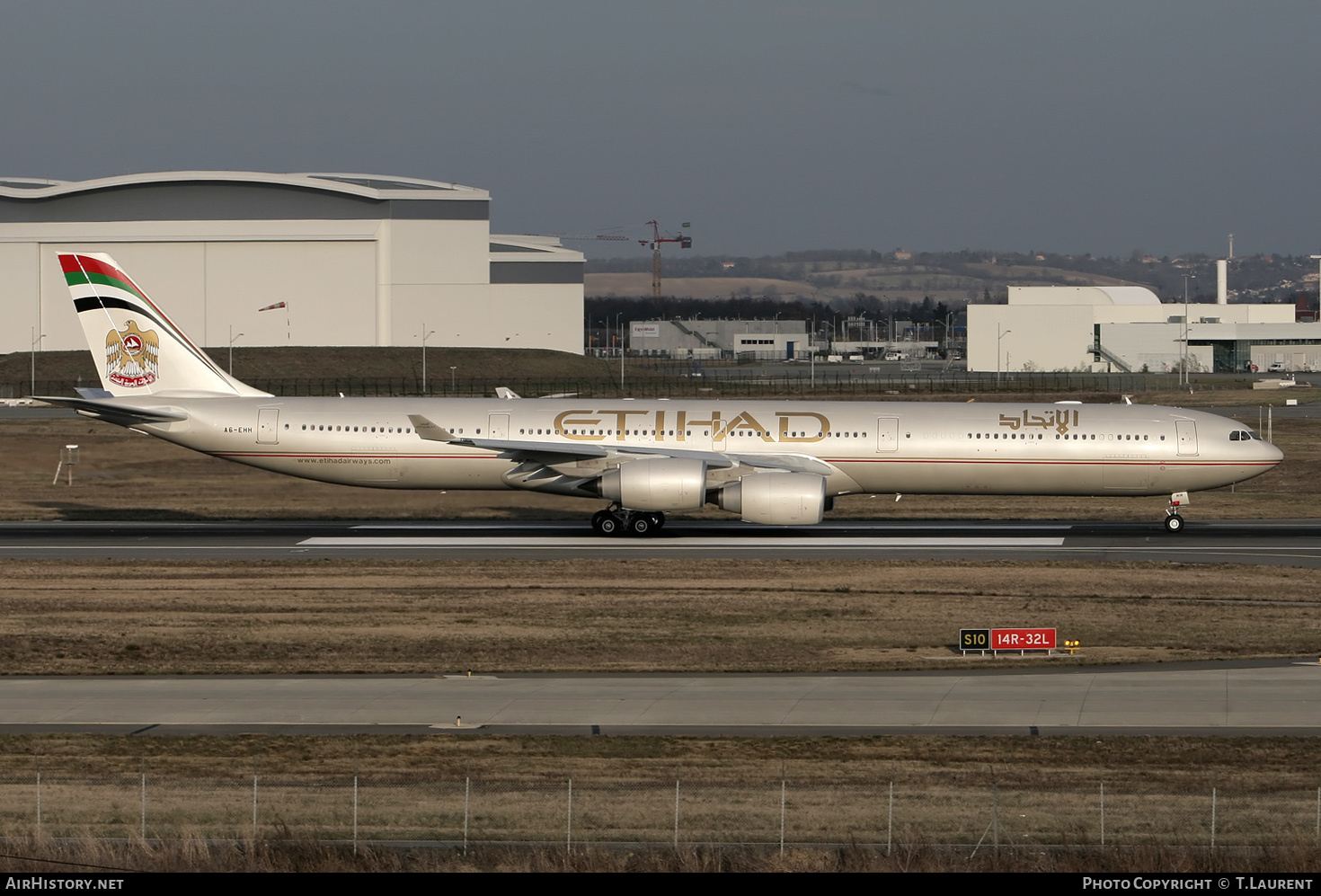 Aircraft Photo of A6-EHH | Airbus A340-642 | Etihad Airways | AirHistory.net #154192