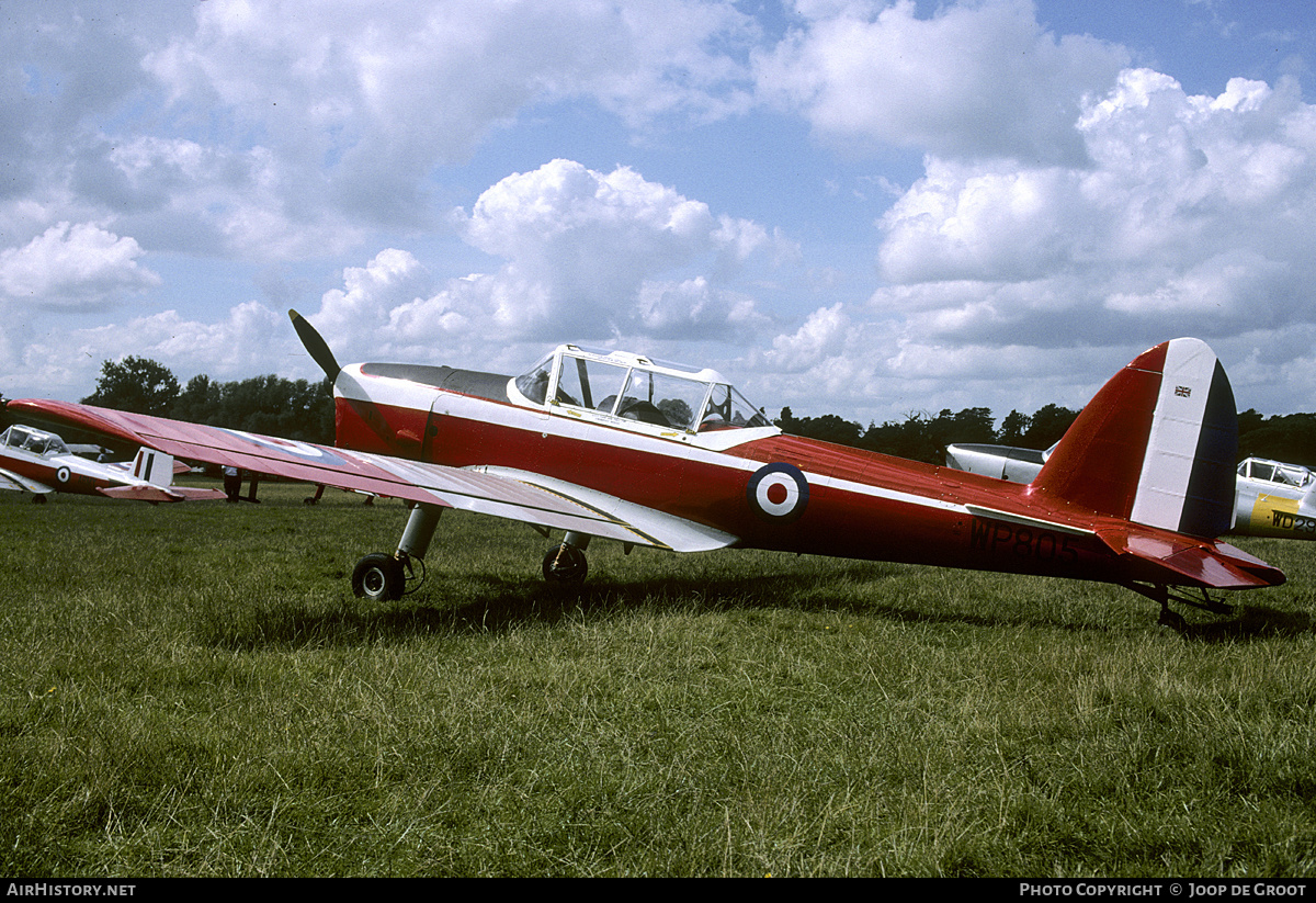 Aircraft Photo of G-MAJR / WP805 | De Havilland DHC-1 Chipmunk Mk22 | UK - Air Force | AirHistory.net #154199