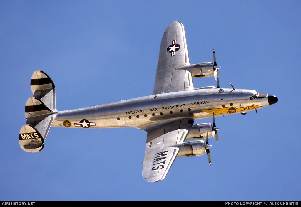 Aircraft Photo of N494TW / 8609 | Lockheed C-121A Constellation | USA - Air Force | AirHistory.net #154221