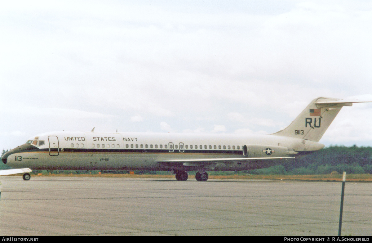 Aircraft Photo of 159113 | McDonnell Douglas C-9B Skytrain II | USA - Navy | AirHistory.net #154238