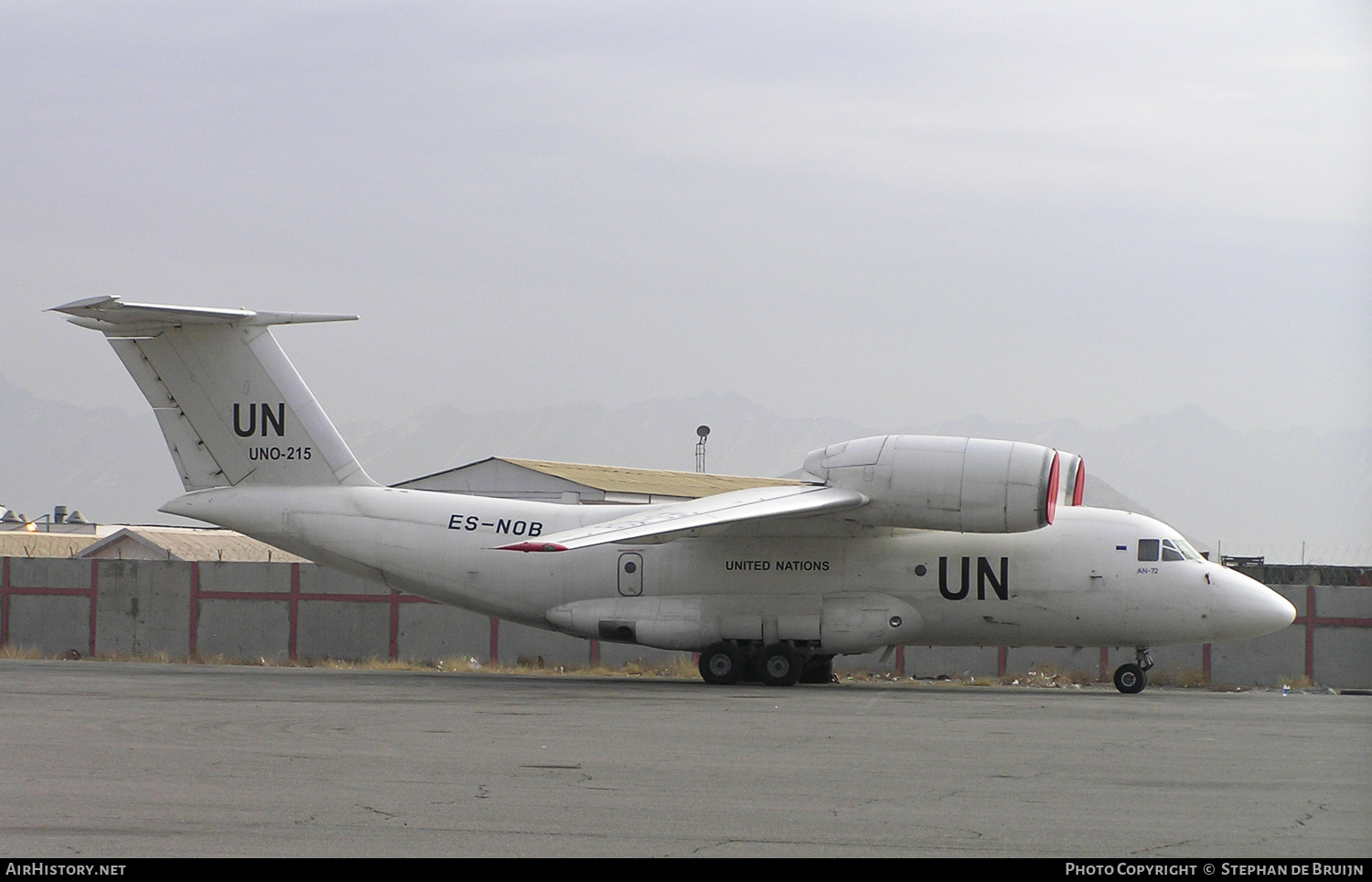 Aircraft Photo of ES-NOB | Antonov An-72-100 | United Nations | AirHistory.net #154243