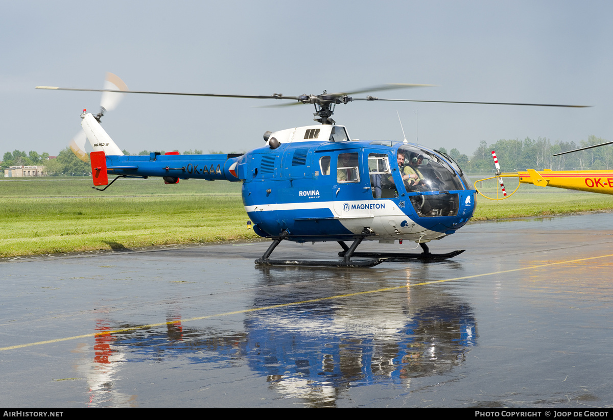 Aircraft Photo of OK-AAA | MBB BO-105CBS-4 | Magneton - Rovina Group | AirHistory.net #154247