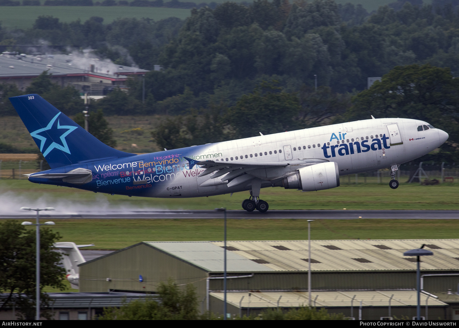 Aircraft Photo of C-GPAT | Airbus A310-308/ET | Air Transat | AirHistory.net #154256