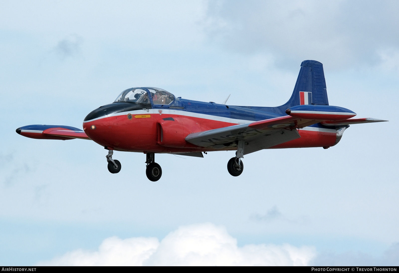 Aircraft Photo of G-BKOU | Hunting P.84 Jet Provost T3 | UK - Air Force | AirHistory.net #154293