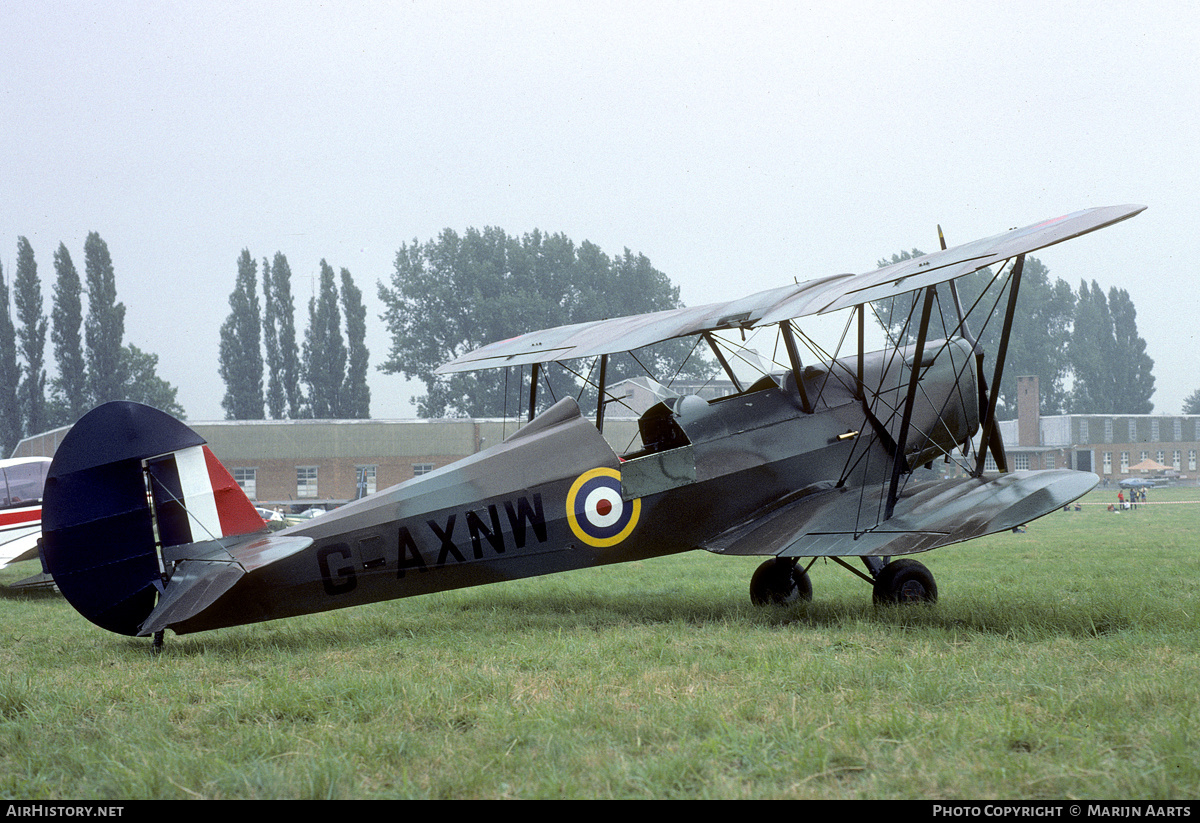 Aircraft Photo of G-AXNW | SNCAN Stampe SV-4C | UK - Air Force | AirHistory.net #154302