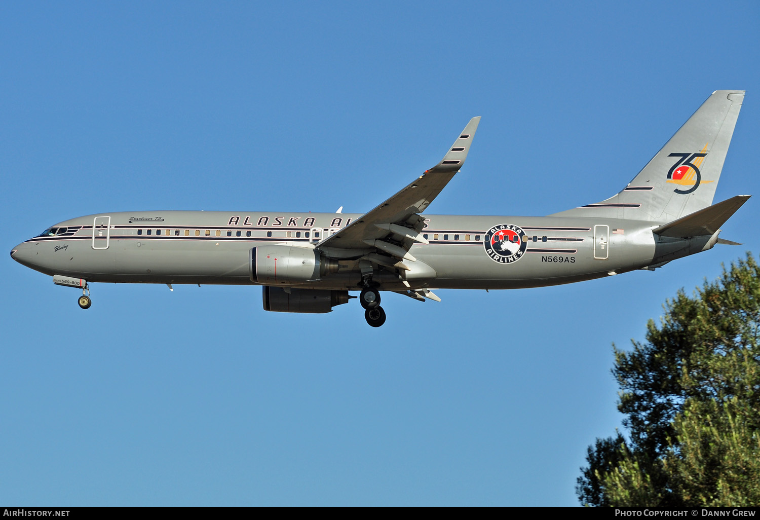 Aircraft Photo of N569AS | Boeing 737-890 | Alaska Airlines | AirHistory.net #154303