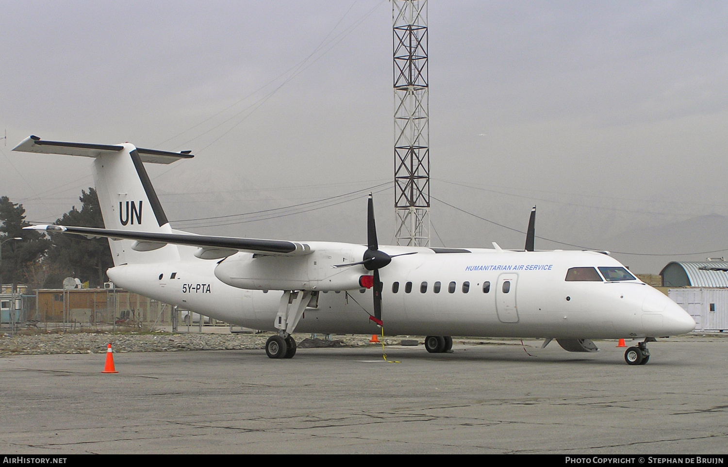 Aircraft Photo of 5Y-PTA | De Havilland Canada DHC-8-314 Dash 8 | United Nations Humanitarian Air Service | AirHistory.net #154311