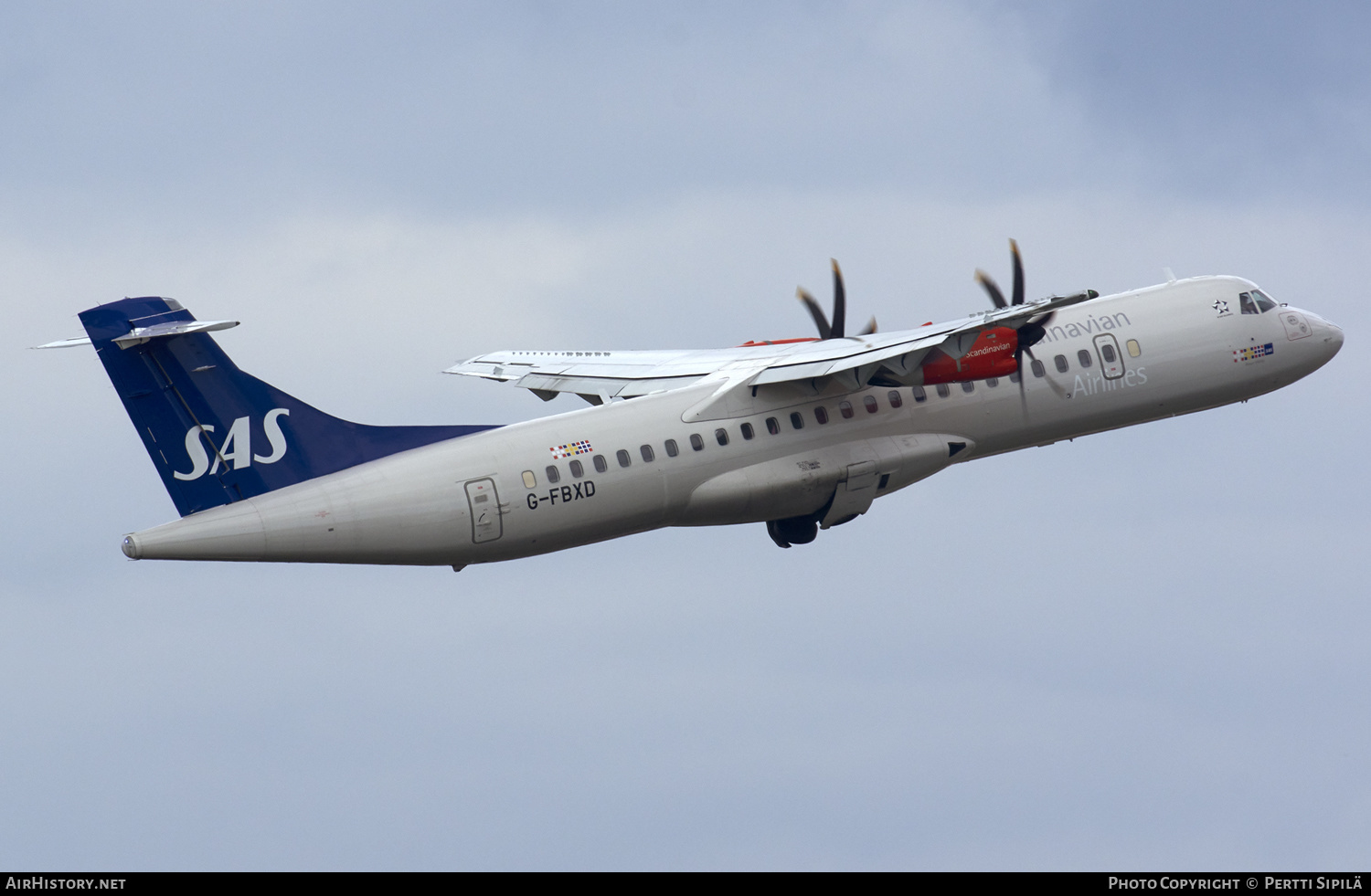 Aircraft Photo of G-FBXD | ATR ATR-72-600 (ATR-72-212A) | Scandinavian Airlines - SAS | AirHistory.net #154313