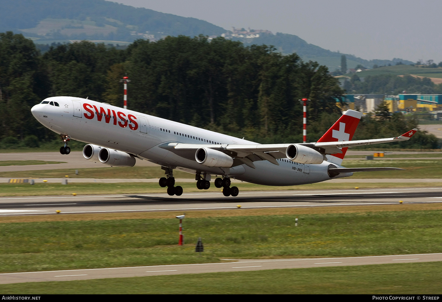 Aircraft Photo of HB-JMA | Airbus A340-313 | Swiss International Air Lines | AirHistory.net #154315