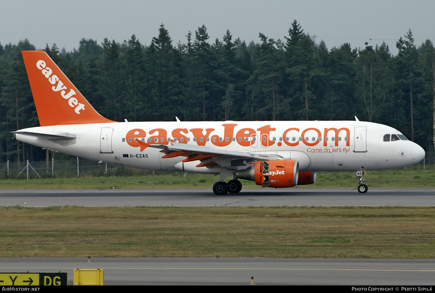 Aircraft Photo of G-EZAS | Airbus A319-111 | EasyJet | AirHistory.net #154317